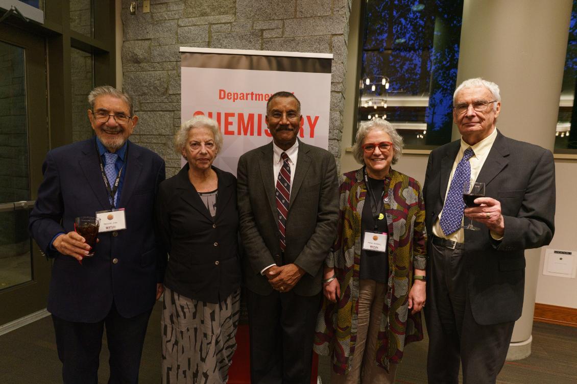 Drs. Richard Zare, Veronica Vaida, Joseph Francisco, Karen Goldberg, Peter Stang