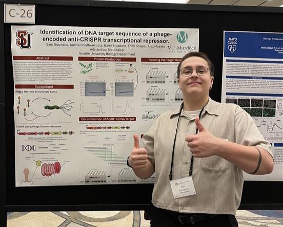 Sam Nouwens, '26, Cell and Molecular Biology major