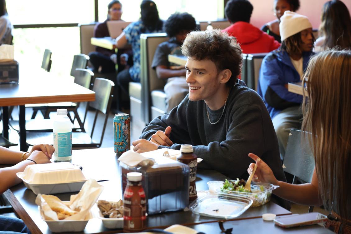 first day of school dining hall
